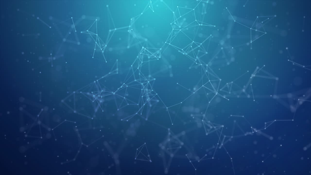 134 modern technological rotary background with connections and nodes dynamic plexus with numbers