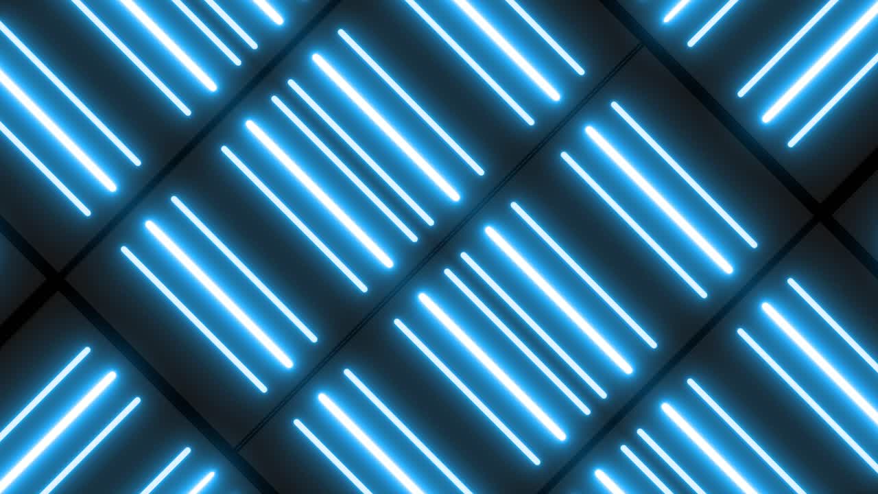 Abstract Neon Light Pattern Background