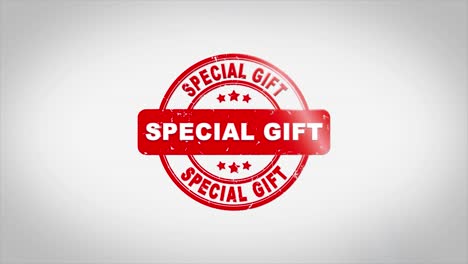 special gift stamp design