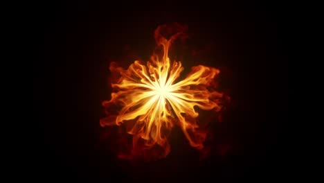 abstract fire explosion