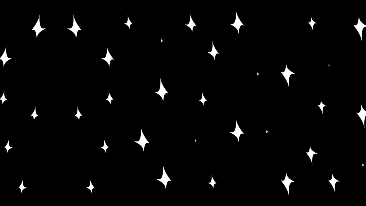 fondo abstracto luz de las estrellas brillo movimiento 4k