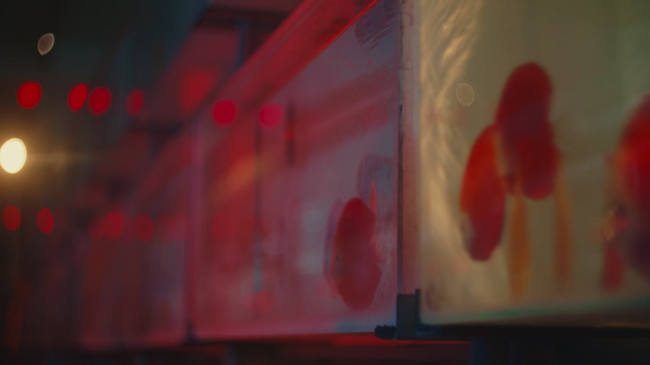 Red Betta Fish in Aquariums