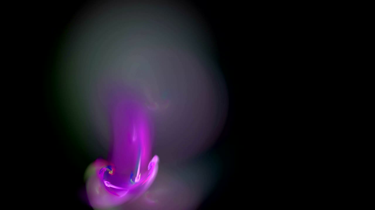 Colorful curves abstract loop motion background