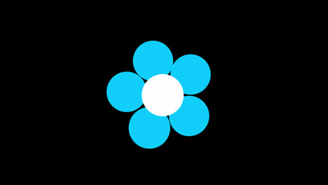 flower-blossom-icon-loop-Animation-video-transparent-background-with-alpha-channel