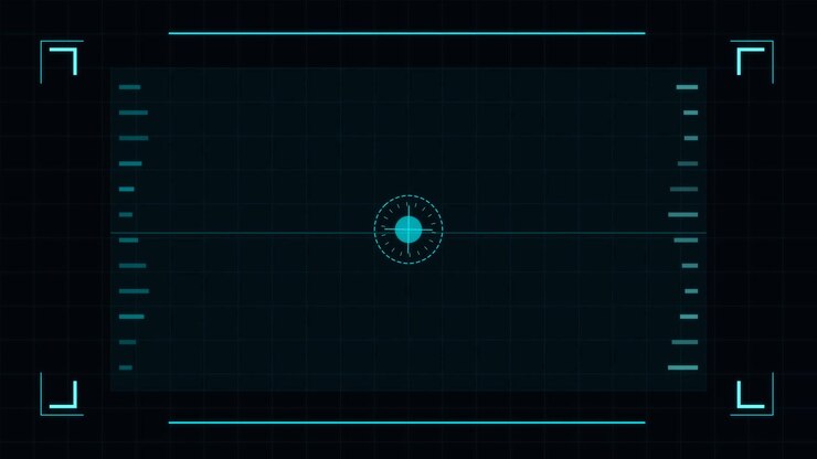 Futuristic Digital Heads Up Display Interface Animation