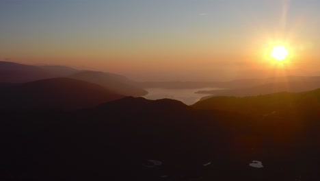 Epic-sunset-at-golden-hour-in-North-Macedonia