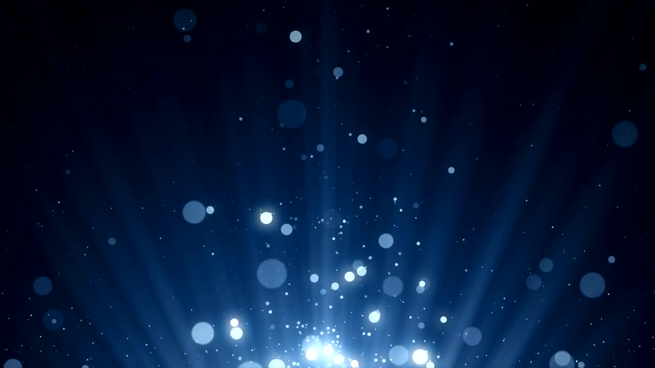 입자 먼지 추상적인 빛 보케 모션 제목 영화적 배경 루프