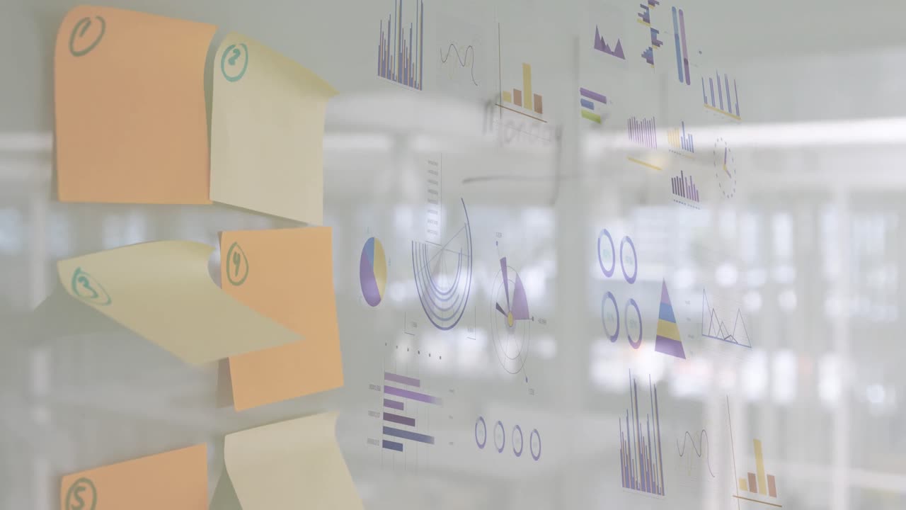 사무실에서 재무 데이터 처리의 활성화