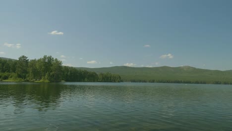 serene lakeside scenery