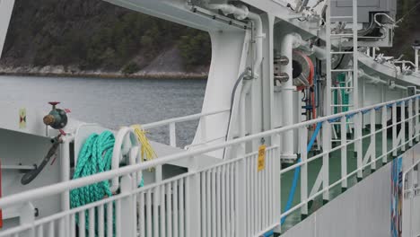 An-Bord-Des-Oberdecks-Der-Passagierfähre-In-Norwegen