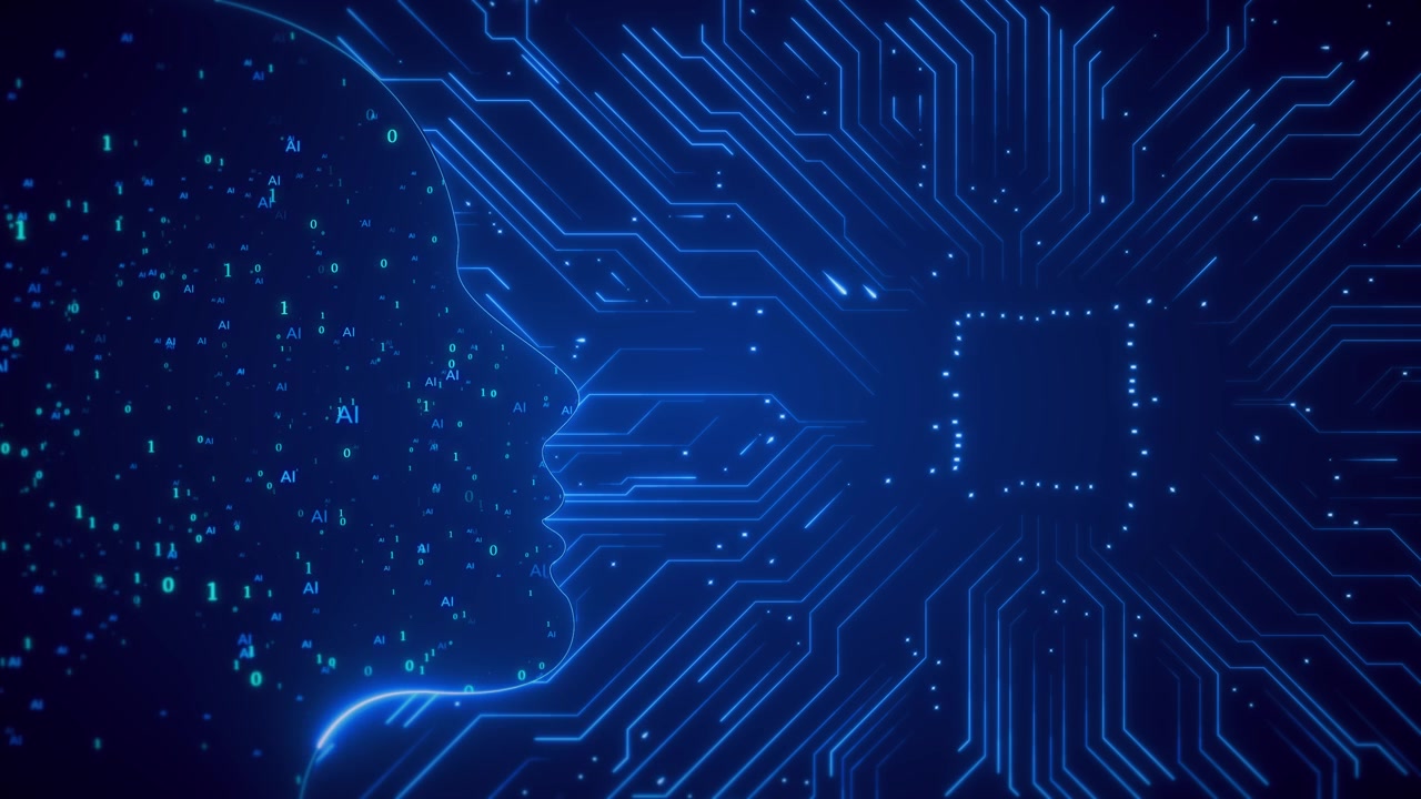 Sztuczna inteligencja komputer kwantowy technologia cyfrowy mózg big data głębokie uczenie maszyna