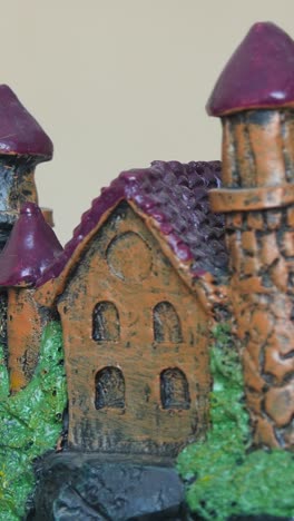 rotates model of a house