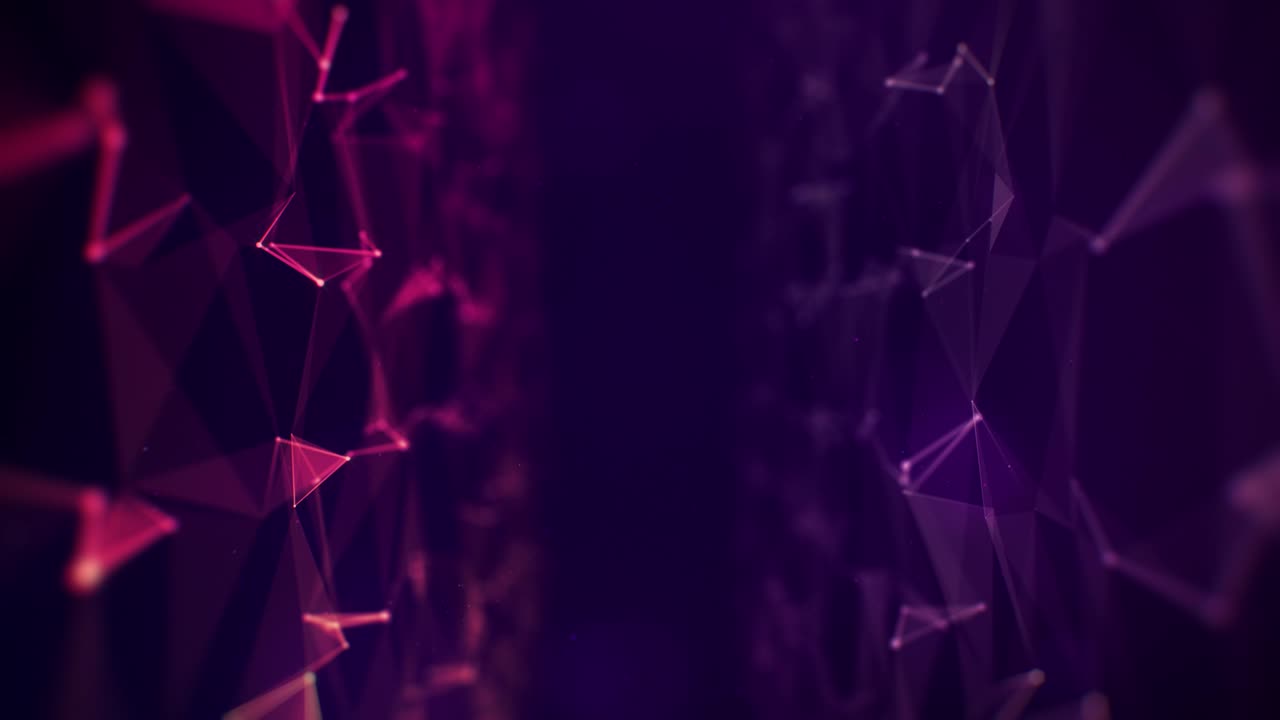 Slowly Floating Multicolored Plexus Walls