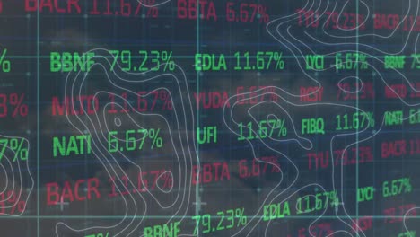 Animation-Der-Datenverarbeitung-über-Sich-Bewegende-Formen