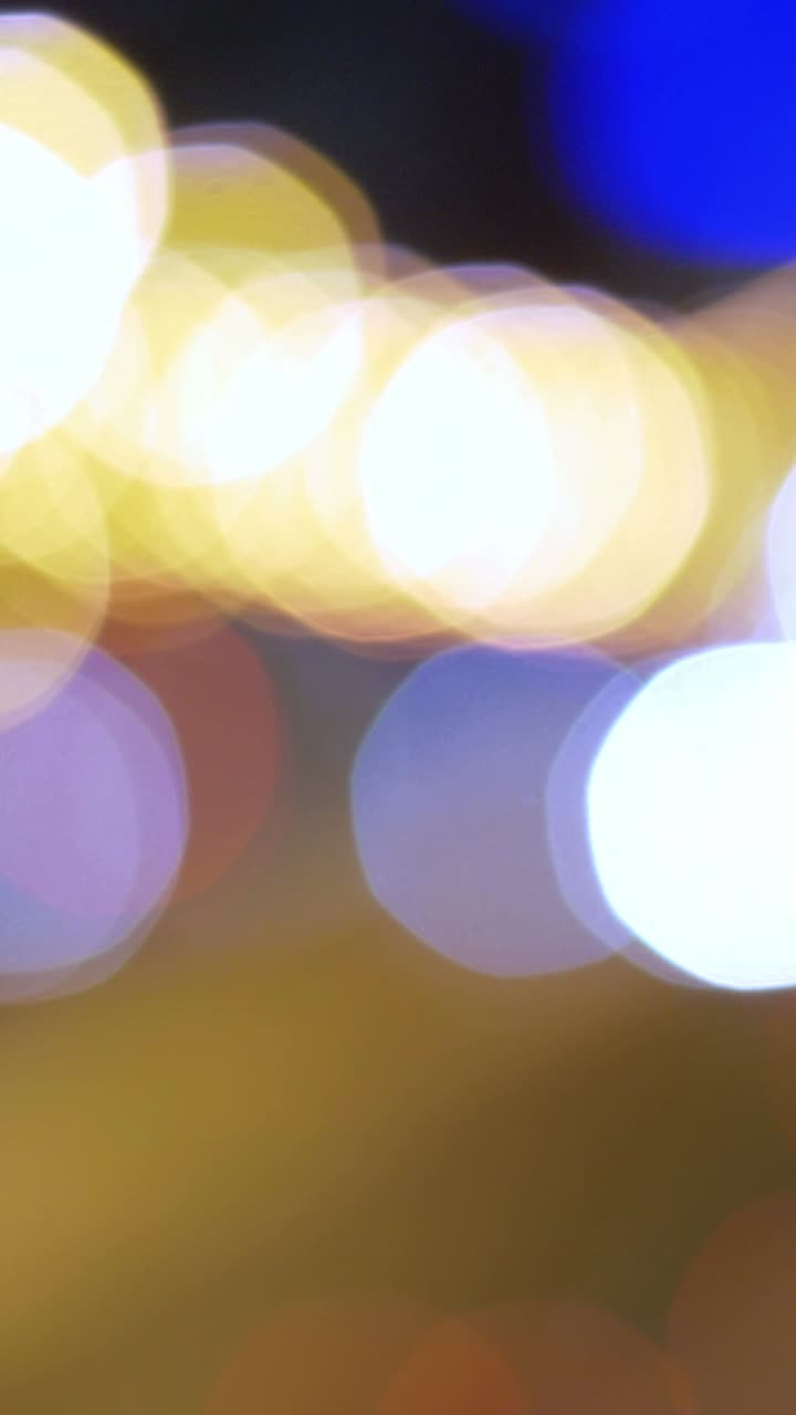 luces bokeh abstractas