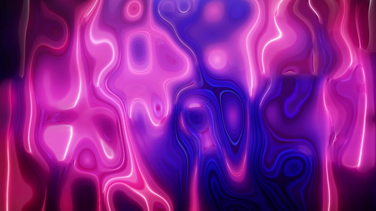 fondo de neón abstracto con rayas multicolores en movimiento, animación futurista