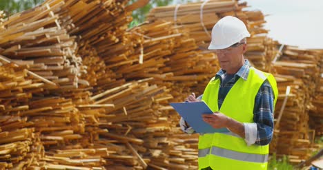 Male-Worker-Examining-Plank'S-Stack-15