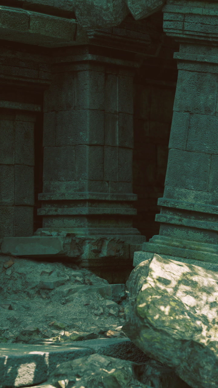 Mysterious ancient ruins reveal hidden stories beneath the lush canopies