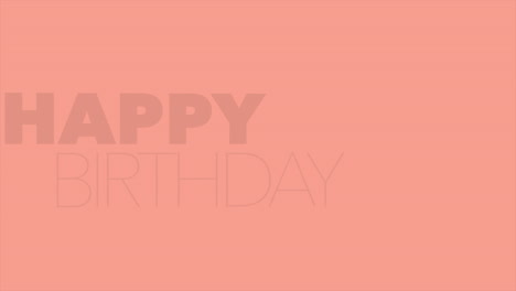 Modern-and-fashion-Happy-Birthday-text-on-brown-gradient