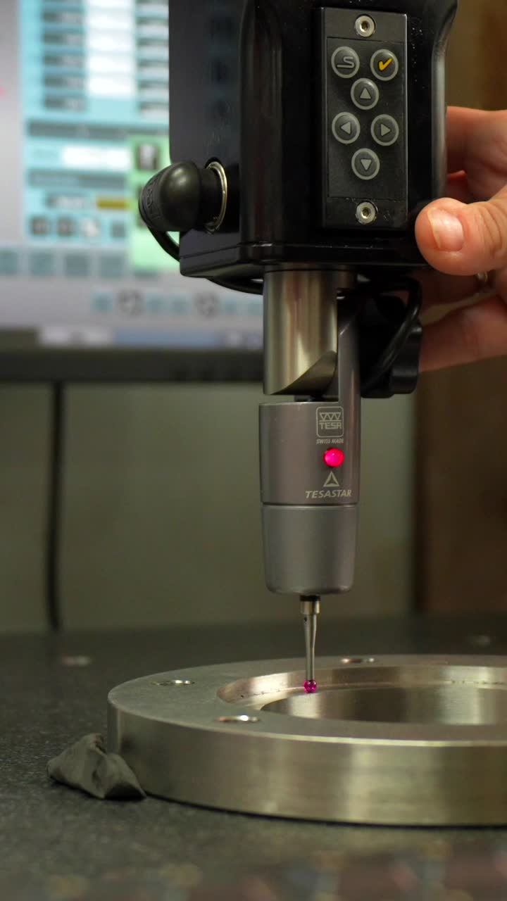 Coordinate Measuring Machine (CMM) in Action