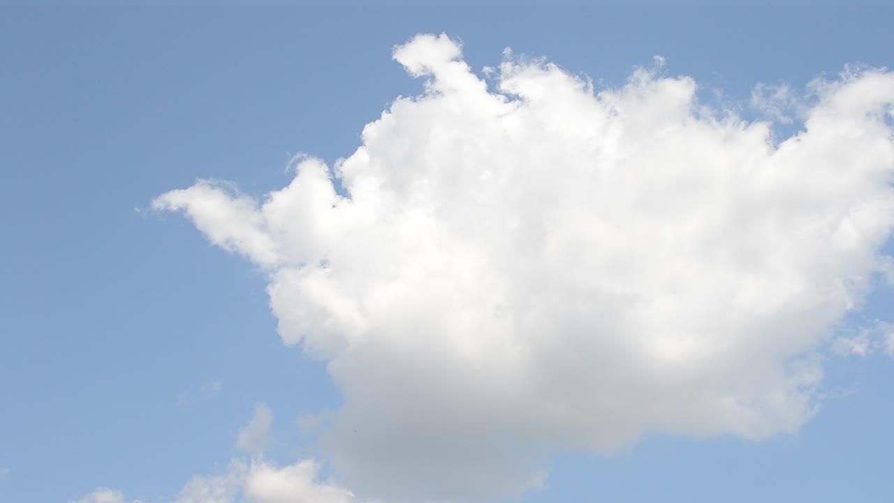 Blue sky with clouds