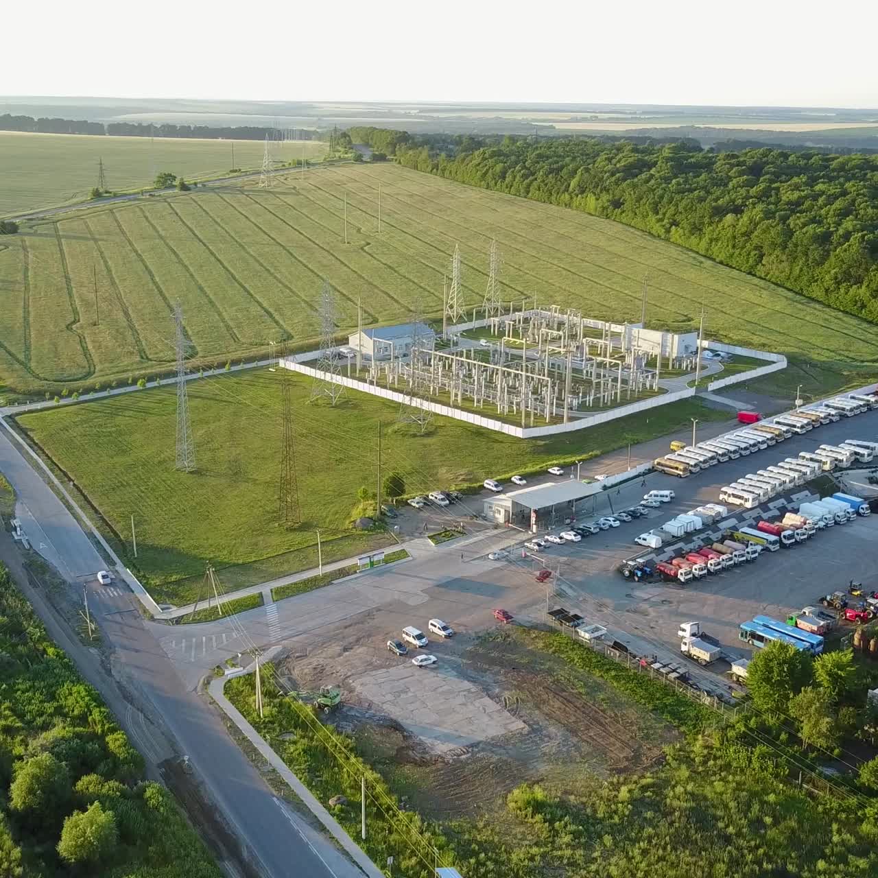 Abandoned Old Factory Buildings
