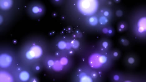 fondo abstracto partículas borrosas y brillantes. luz brillante brillante con bokeh. para celebraciones y eventos festivos navidad, año nuevo, fondo de boda. animación de fondo