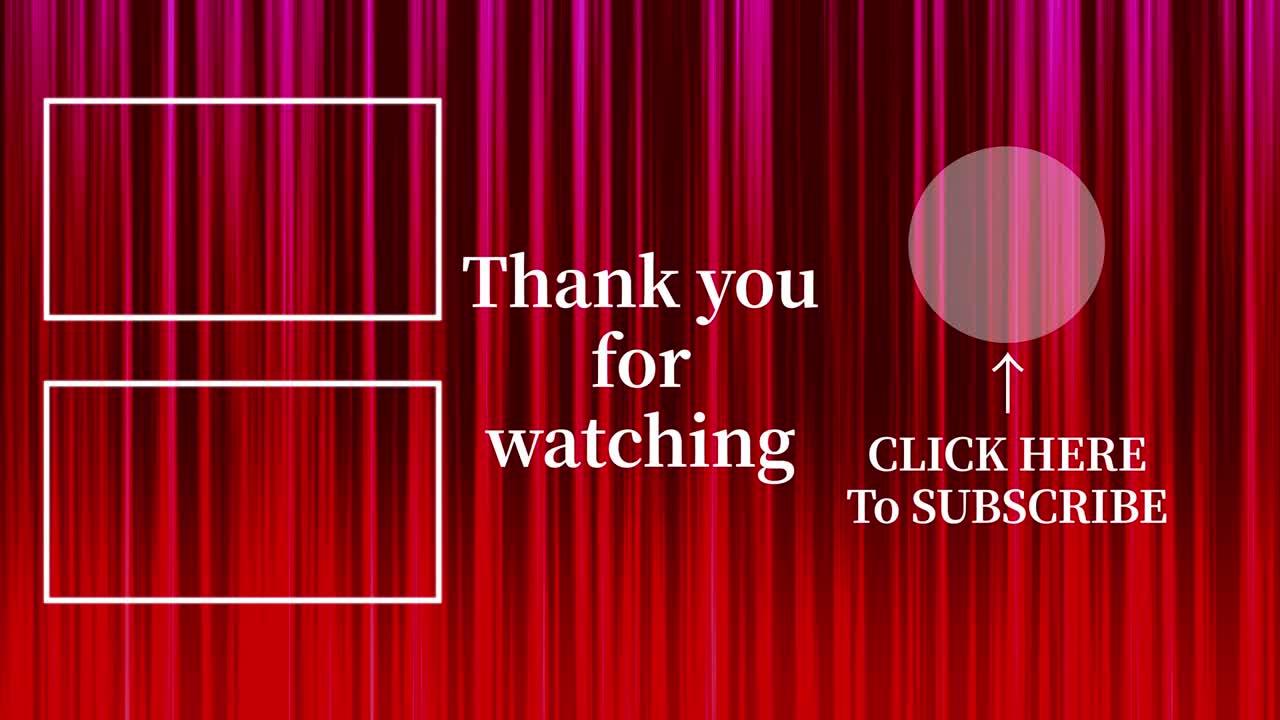 라인 그라데이션 엔드 카드 엔딩 스크린 모션 그래픽