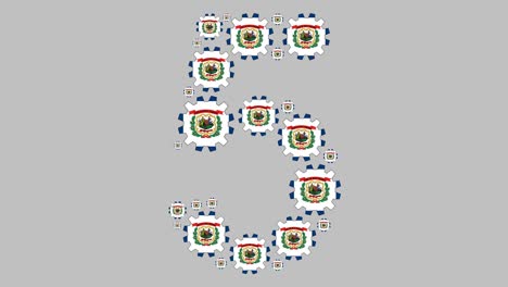 virginia occidental número cinco