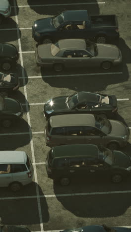 cars parked in a parking lot