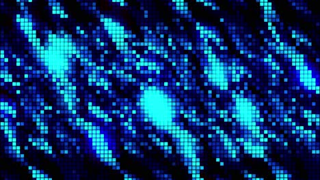 fondo de píxeles azul abstracto