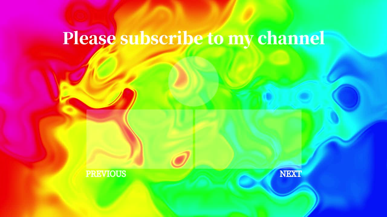 대리석 패턴 그라데이션 엔드 카드 엔딩 스크린 모션 그래픽