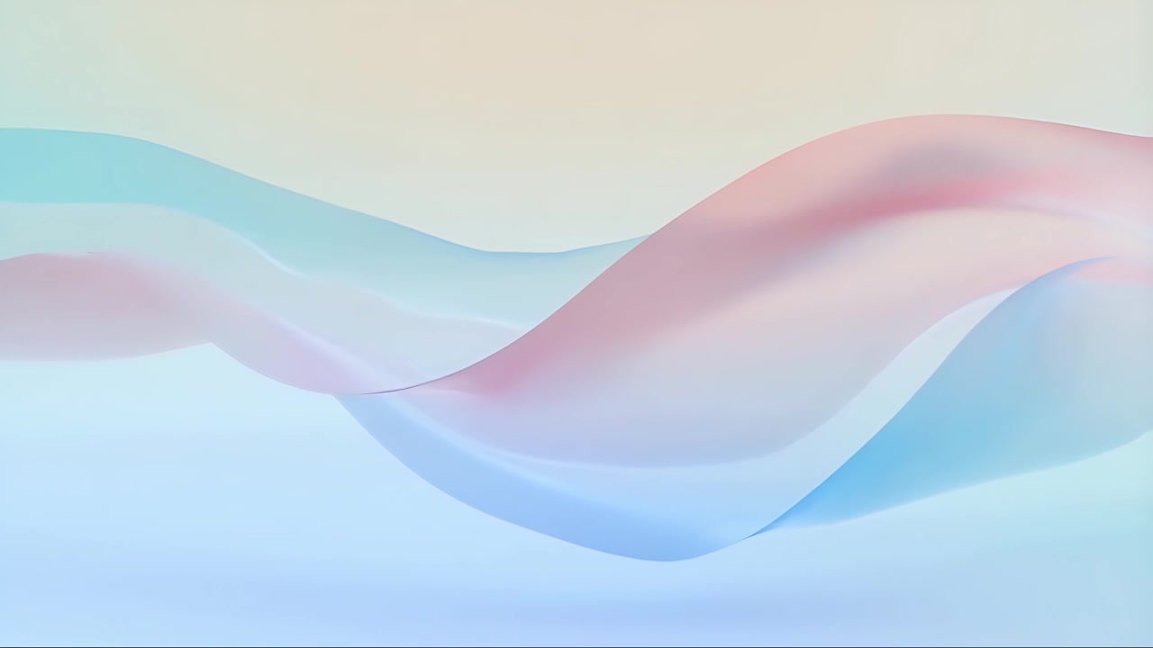 Minimal Abstract Wave Motion Background 4K