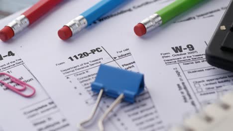 tax forms and supplies