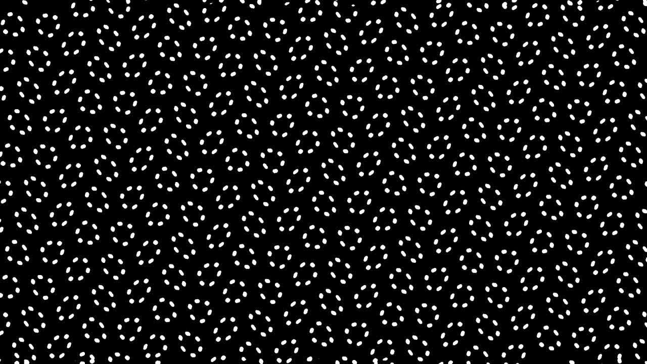 왼쪽으로 이동하는 수평 파동 효과를 가진 2d 그래픽 비디오 패턴