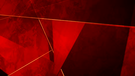fondo de movimiento corporativo grunge rojo con líneas doradas