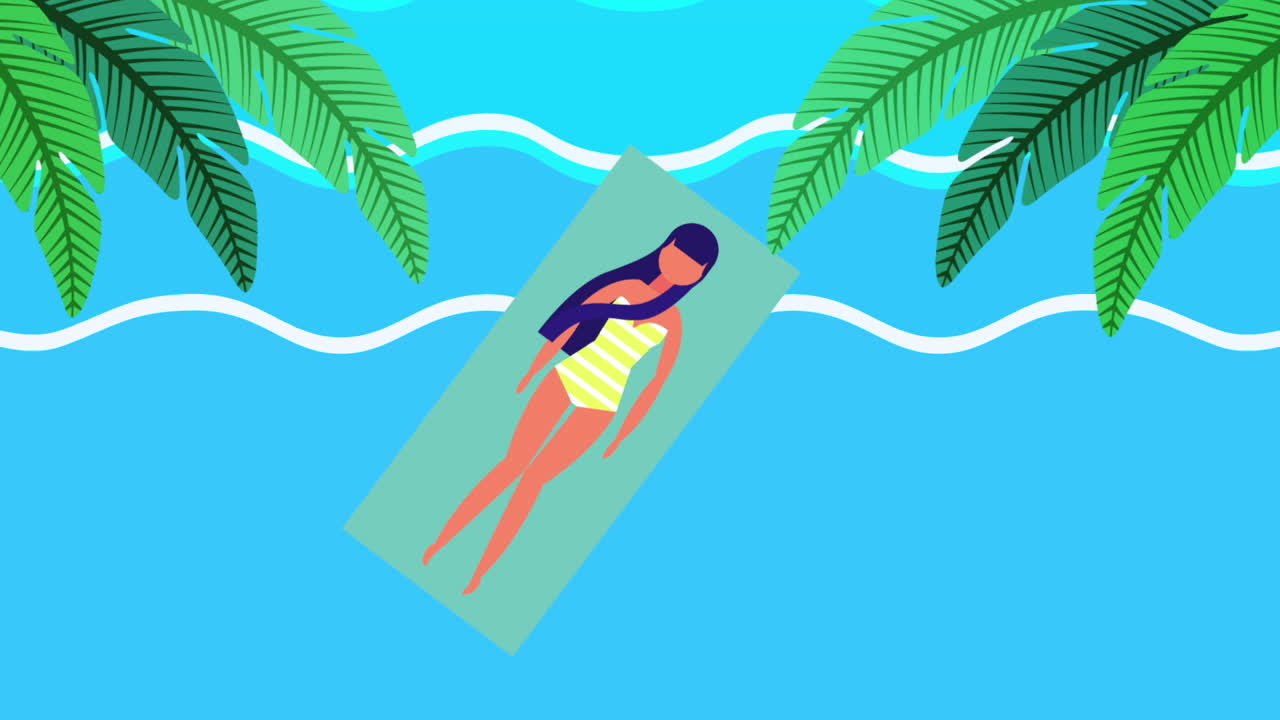 summer time sea scene