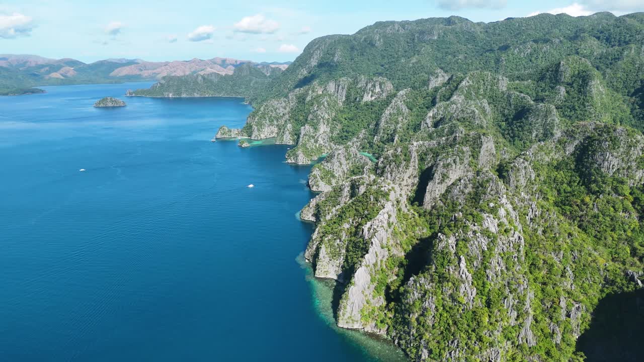 Stunning Aerial View of El Nido, Palawan, Philippines