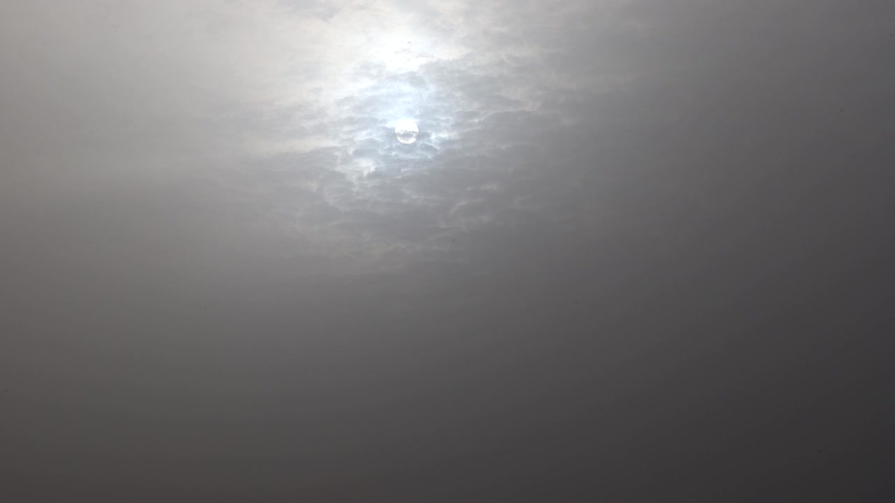 lapso de tiempo del sol durante los eclipses solares en la india