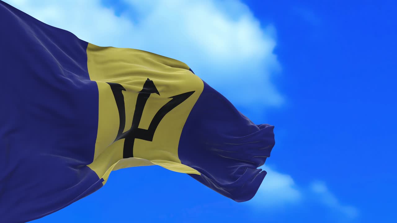 바르바도스 발의 끊임없는 루프.