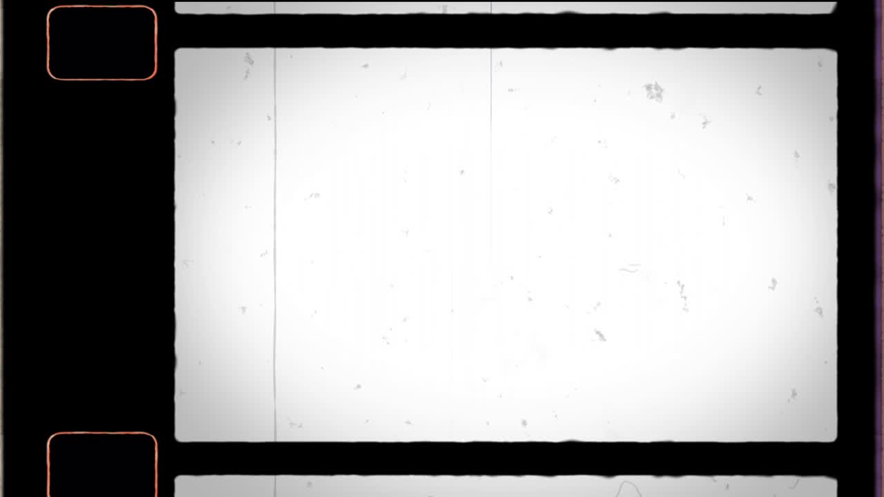 슈퍼 35 필름 프레임 4k 스프로켓 구과 소음, 먼지, 머리카락, 터