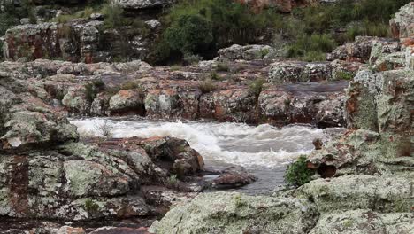 Static-shot-of-a-rapid-flowing-fast