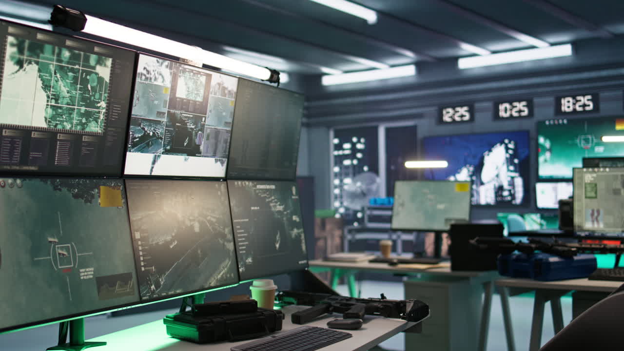 cuartel general de las fuerzas armadas de alta tecnología utilizado para rastrear cohetes