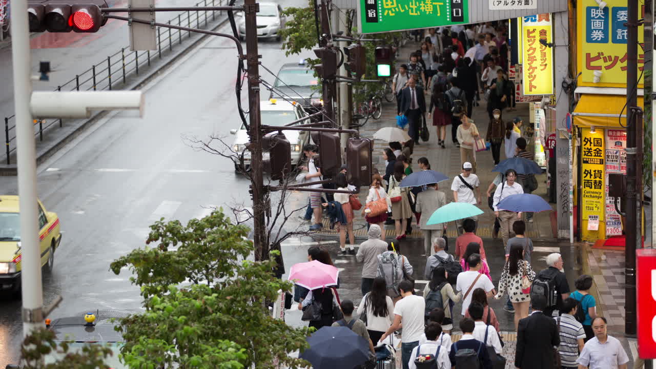 도쿄 거리 비 00