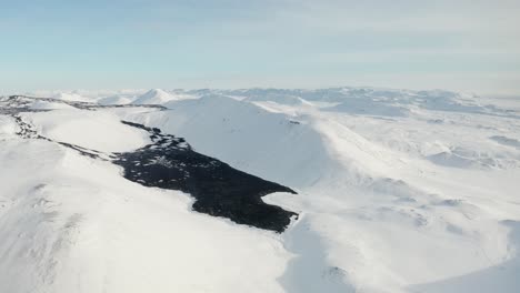 Ruhiger-Vulkan-In-Island-Im-Winter-1