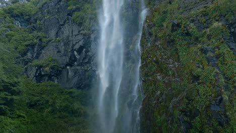 Waterfall-in-The-Perito-Moreno-Glacier,-the-most-iconic-glacier-in-the-world