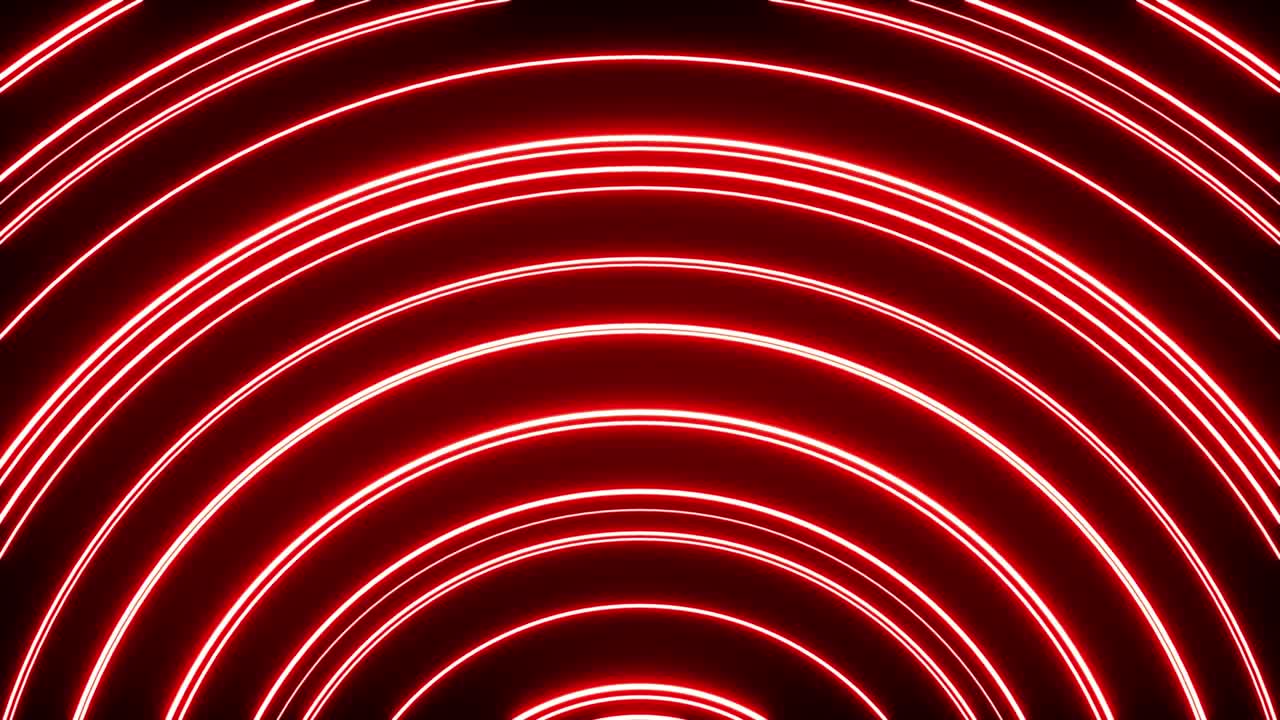 반이는 은 아크 모양의 vj 빛