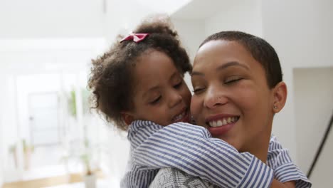 family enjoying free time at home