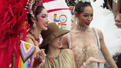 lgbtq+ pride parade in thailand