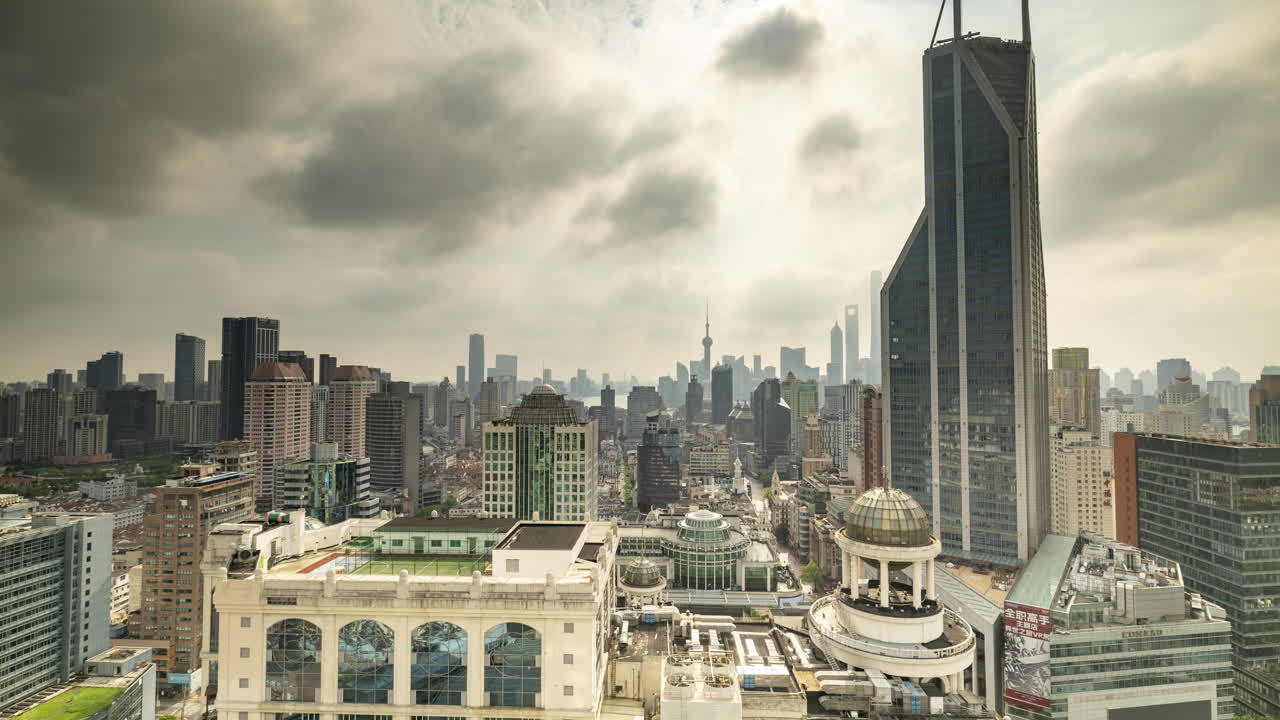 Timelapse of the amazing Shanghai city skyline